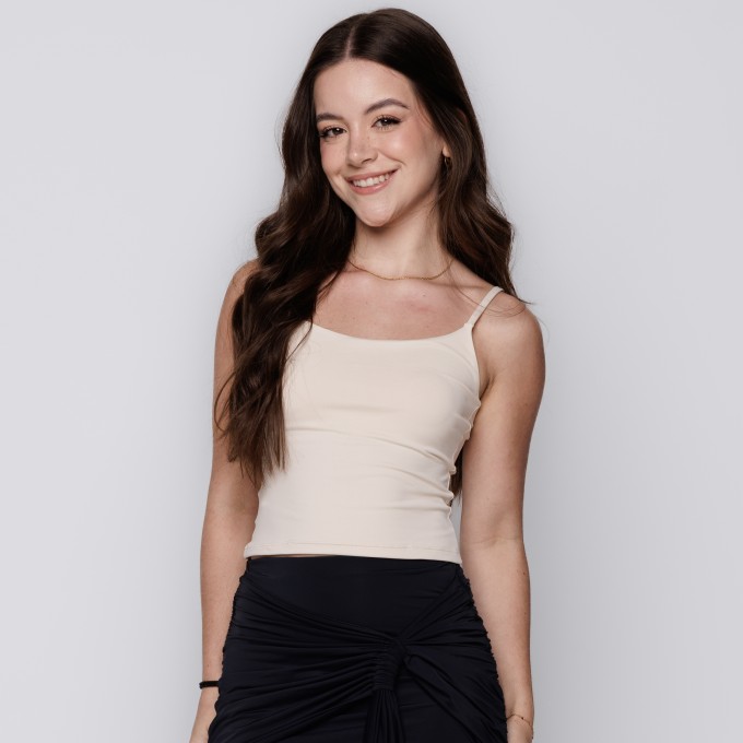 Blusa Basic Off White